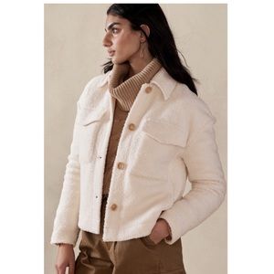 Banana Republic trucker jacket top